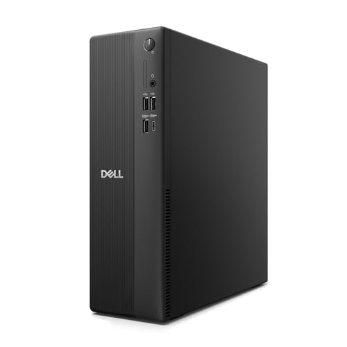 Image of Dell Slim DS1265 AMD Desktop - AMD Ryzen 5 150 Processor, AMD Radeon 660M, 16GB DDR5 4800MT /s Memory, 512GB M.2 SSD, Dell Wired Keyboard and Mouse, Windows Home 11, Basic Onsite Service.