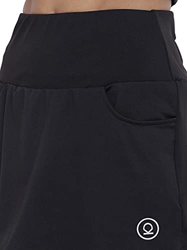 Image of CHKOKKO Double Layered Sports Gym Workout Skirt & Shorts for Women