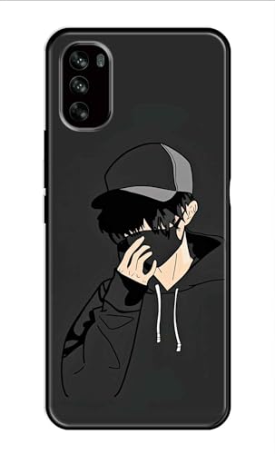 Image of Metal TPU Printed Back Cover for Motorola Moto G62 5G (Popular Anime Character -T2) 360 Degree Protection | Camera Protection -25092024(AH)