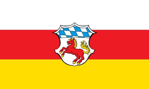 Drapeau paysage Erding (Kreis) de 1.35m² grand format pour mât horizontal - 2