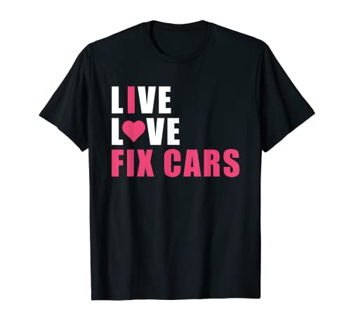 Divertido coche gráfico mecánico del coche amantes del coche reparación de coches Tune Camiseta