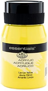 Royal & Langnickel RAA-5106 Essentials 500ml Acrylic Paint - Lemon Yellow