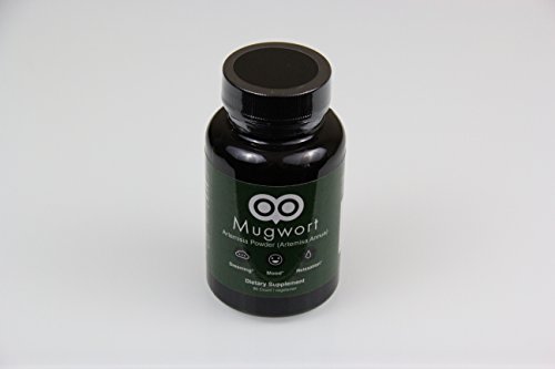 Organic Mugwort Capsules 450 mg - 90 Capsules - Vegan - By Dream Leaf - Made in USA - Mood, Dreaming, Relaxation, Digestion - Mugwort As Artemisa Annua)