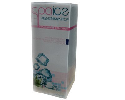 Ice-stimulator "Spaice" Moisturing and Nourishment for Dry, Dehydrated Skin with Aloe Extract and Wheat Germ Extract