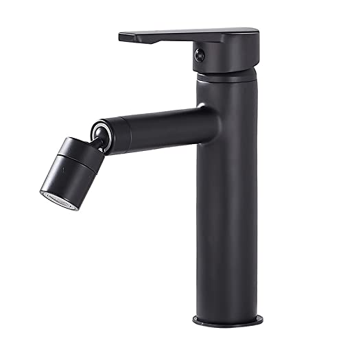 Robinet de lavabo 360° LUNEZY en acier pour simplifier la routine beauté en salle de bain