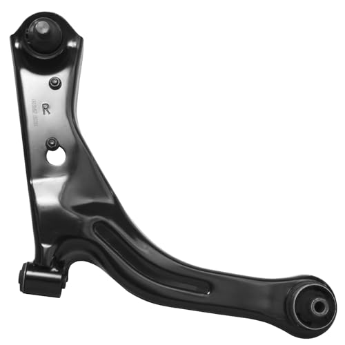 Image of Detroit Axle - Front Lower Control Arms Kit for 2001-2004 Ford Escape Mazda Tribute 2002 2003, 2 Lower Control Arms w /Ball Joint, 2 Outer Tie Rods, 2 Sway Bar Links Replacement