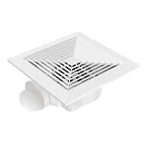 Xumh2024-3 Estrattore Aria Installa ventilatori e aspiratori sul soffitto Silenzioso condotti Domestici integrati nel Bagno nella Cucina(Piccolo)