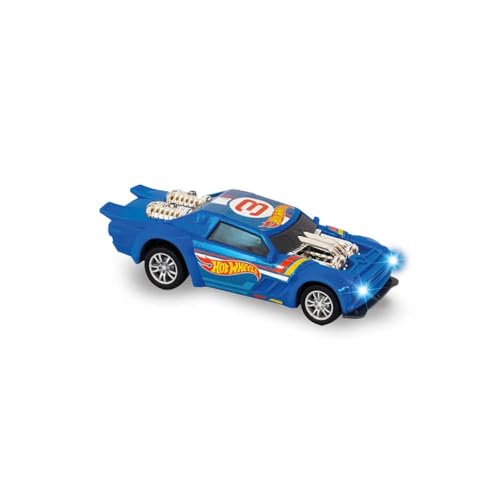 Carro de Fricção Hot Wheels Fast Racer Luz e Som Modelos Sortidos Multikids - BR2084