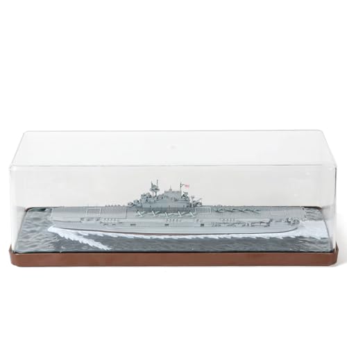 NUOTIE 1/700 USS Enterprise CV-6 Aircraft Carrier Metal Diecast Boat Model WWII U.S. Pacific War Main Force Aircraft Carrier Diecast Model with Display Stand and Dust Box Collection Gift for Adult - Image 8