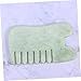 ORFOFE Natural Jade Scraping Board Gua Sha Massage Tools for Face Neck Spa Massage Tool