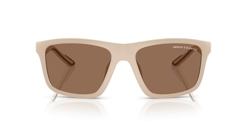 Image of Armani Exchange mens Ax4149su Universal Fit Square Sunglasses