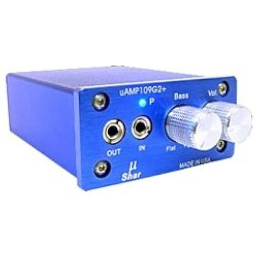 Microshar (マイクロシュアー) μAMP109+ Microshar (マイクロシュアー) μAMP109+ 音質試聴レビュー