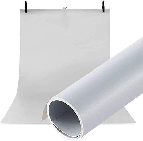 Selens 100X200CM 40X80INCH Photography Backdrop Matte PVC Background Gray