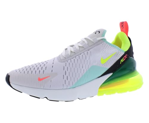 Nike Air Max 270 Men's Shoes (FZ4132-001, Vast Grey/Hot Lava/Black/Volt) Size 10