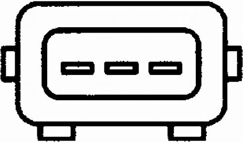 HELLA 6PU 009 163-761 Kurbelwellensensor - 12V - 3-polig - Kabel: 565mm - mit Dichtung