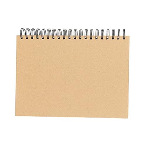 Carnet de croquis spirale avec couverture blanche vierge pour dessin et peinture