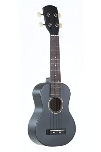 GEWApure Ukulélé soprano Almeria noir mat