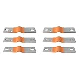 ALFYRCFT 2X Busbar Connector Lifepo4 Battery Flexible Copper Connecter 74mm 3mm for 280Ah 320Ah Lifepo4 Battery Protector
