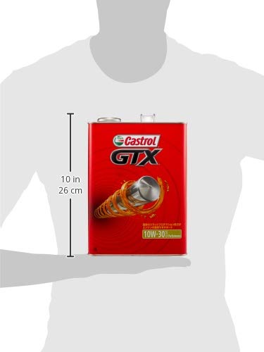 Castrol GTX 10W-30 4L(5本) Free Shipping! Castrol GTX 10W-30 Conventional Motor Oil, 5 Quarts