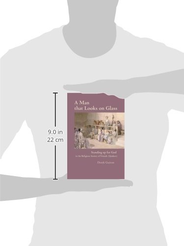 A Man That Looks On Glass