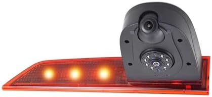 Car Rear View Backup Camera for Transit for Custom for LED for Version 2016 to Present Twin Lens Brake Light Reversing Camera with 7" Mirror Monitor Suitable Camera Dash CamSuction Cup Mount image 2