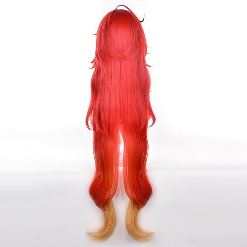Image of Mavuika wig Suitable for Mavuika costume Synthetic hair with wig cap