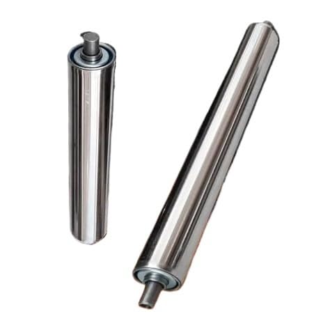 Förderrolle, Hochleistungs-Förderbandrolle for Holzbearbeitung, Logistik und Materialtransport in verschiedenen Größen(Dia 1"/25mm,L 27.5"/700MM)