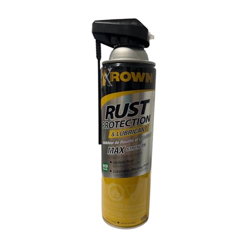 Krown Rust Control, T40, Rust Protection & Lubricant, Corrosion Protection, Metal Surface Penetrent, Marine, Home, Industrial 14oz (6)