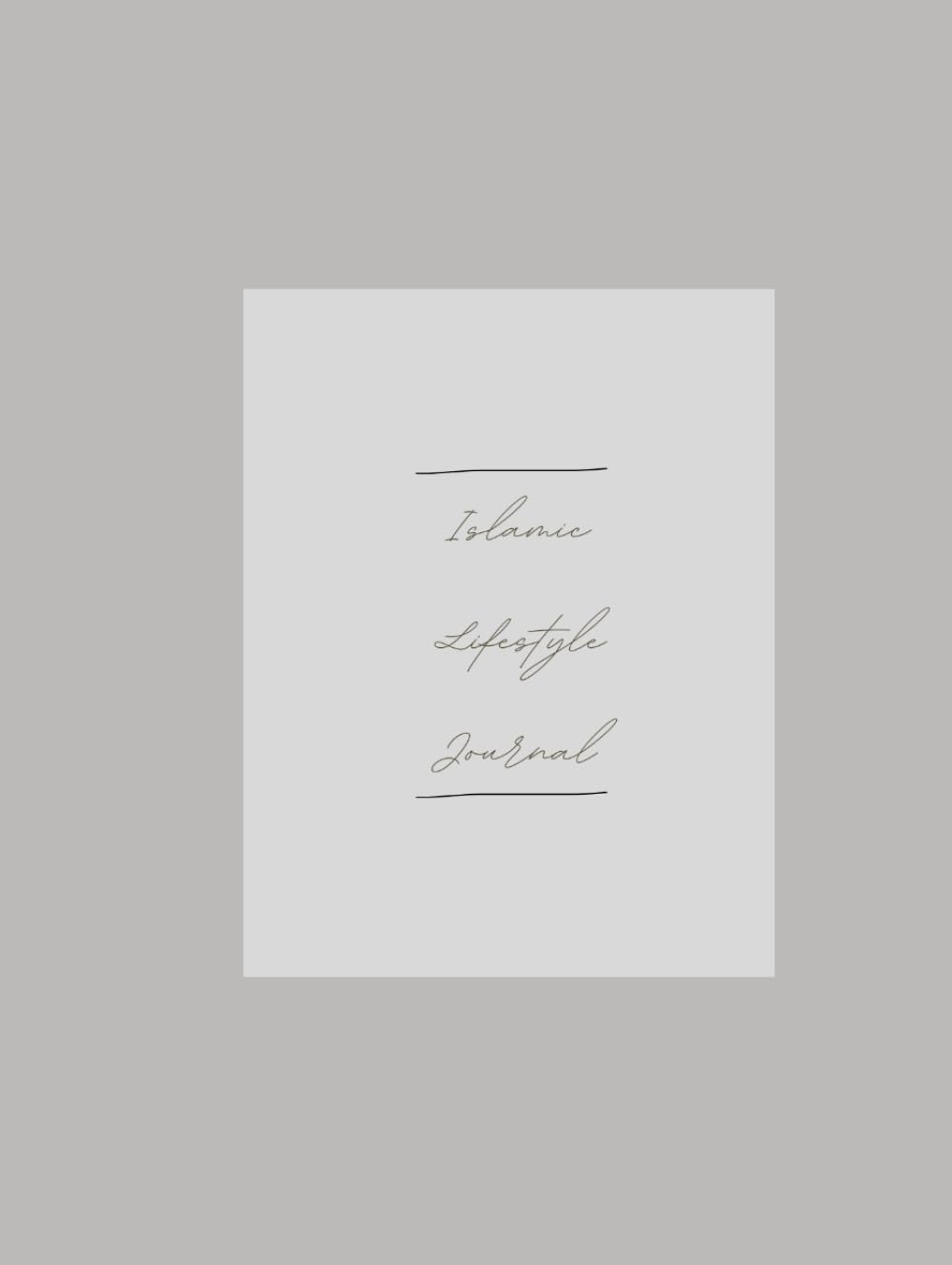 Islamic Lifestyle Journal