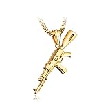 ★ Dieser erstaunliche Blickfang Mode Halskette Schmuck schön jedes Outfit erfolgreich abgeschlossen wird, wird die Kette einen Hauch von Glanz zu Ihrem Look, High-End-Stahl Schmuck und kühle Design, beste Wahl als Geburtstag, Festival Geschenke für Männer.