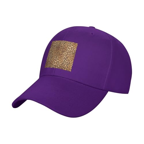Casquette de baseball imprimée léopard en coton pour vos sorties en ville et vos vacances