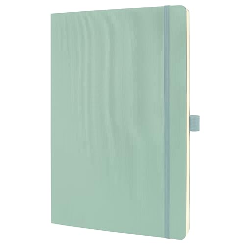 SIGEL CO334 Conceptum Notebook, squaRed, approx. A4, Green, softcover, 194 pages