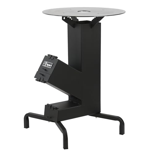 BBQ-Toro Raketenofen mit Grillplatte Ø 50 cm | RAKETE...