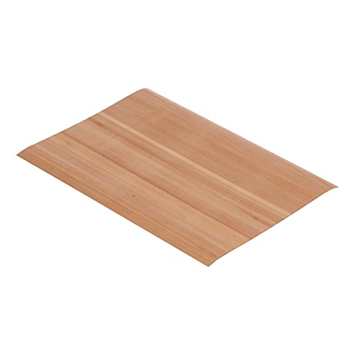 Taidda Suelo de Tira de Madera Simple y Elegante, Suelo de Casa de Muñecas para Decoración en Miniatura, Accesorio para Casa de Muñecas 1:12