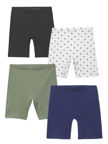 Image of mackly Girls Inner Shorts (Pack of 2) | 2-in-1 Seamless Panty Shorts with Gusset | Soft Breathable Base Layer for Dresses, Skirts