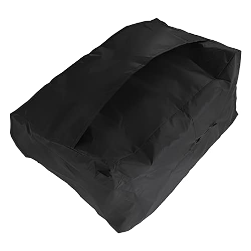 Welding Machine Canopy Waterproof 190T Silver Plated Polyester Taffeta Resistant Welder Dust Cover for Garden Balcony (Black) - Image 3