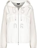  Monari Damen Strickjacke Jacquard Colour Blocking Nude beige - 40