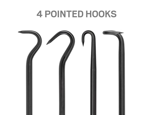 Image of TEKTON Pointed Pick and Hook Set (9-Piece) | PNH90004 | Made in USA