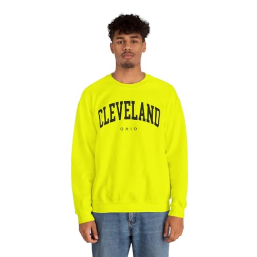 Cleveland Ohio Adult Unisex Crewneck Sweatshirt3