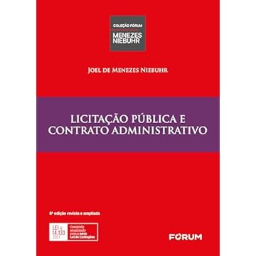Capa do livro Licitação Pública e Contrato Administrativo