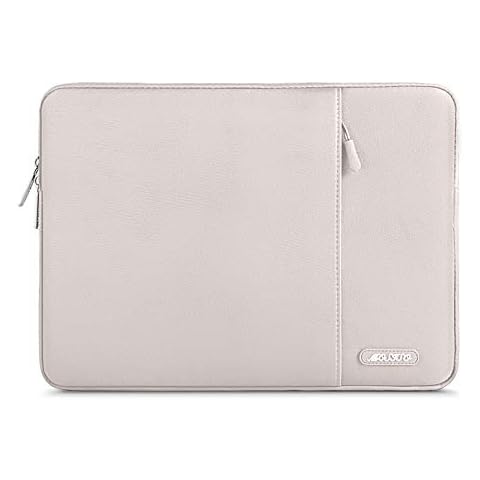MOSISO Laptop Sleeve Hülle Kompatibel mit MacBook Air/Pro,13-13,3 Zoll Notebook,Kompatibel mit MacBook Pro 14 Zoll 2023-2021 A2779 M2 A2442 M1, Polyester Vertikale Stil Laptoptasche Cover