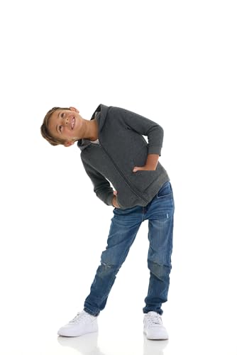 Cudlie 2-Pack Toddler Zip-Up Hoodies for Boys and Girls – Colorful Cotton Blend Sweatshirts with Pockets – Sizes 12M to 4T4