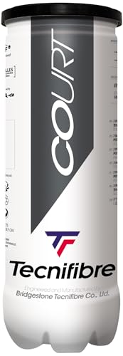 Tecnifibre Court Tennis Balls - 3 Ball Can in Multi-Packs (2-24 Cans Available)