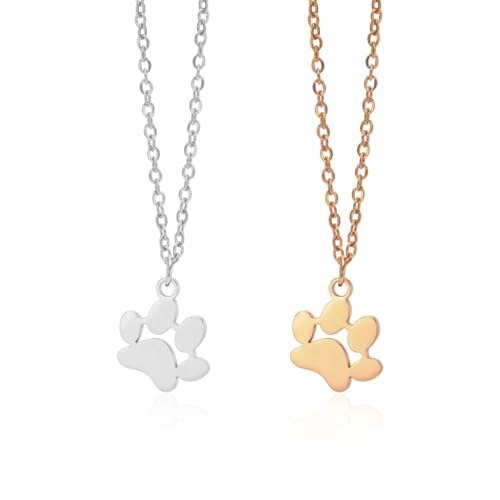 NYGGTYK 2 Piezas De Collar con Estampado De Garras, Collar