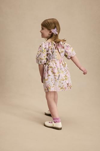 Gymboree Baby Girls' and Toddler Short Sleeve Fit and Flare Dresses4