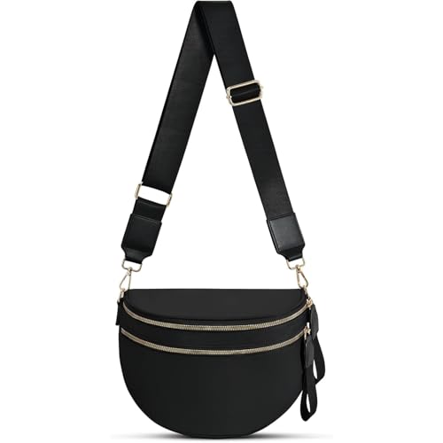 Checkered Crossbody Bag for Women Bum Bag Cross Body Shoulder Purses Bag - image 1