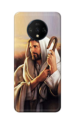 Image of PRINTFIDAA Catholic Image of Jesus Christ from Slovakia Hard Back Cover for OnePlus 7T Back Cover -(P6) KAT1003