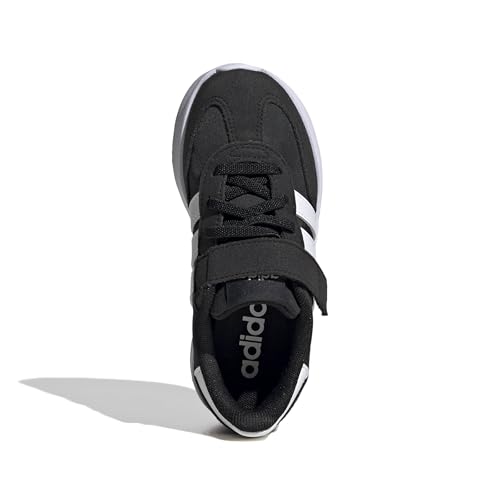 Image of Adidas Unisex-Kids Run 70s 2.0 Elastic Lace Sportswear, Black /White /Gum, 13