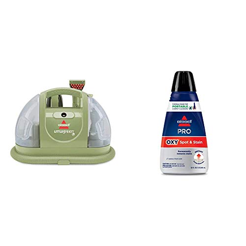 BISSELL Little Green Multi-Purpose Portable Carpet Cleaner + Professional Spot and Stain + Oxy Portable Machine Formula