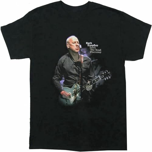 Photo de OLEIKE Mark Knopfler Photo Tour 2019 Mens T Shirt Black XXL